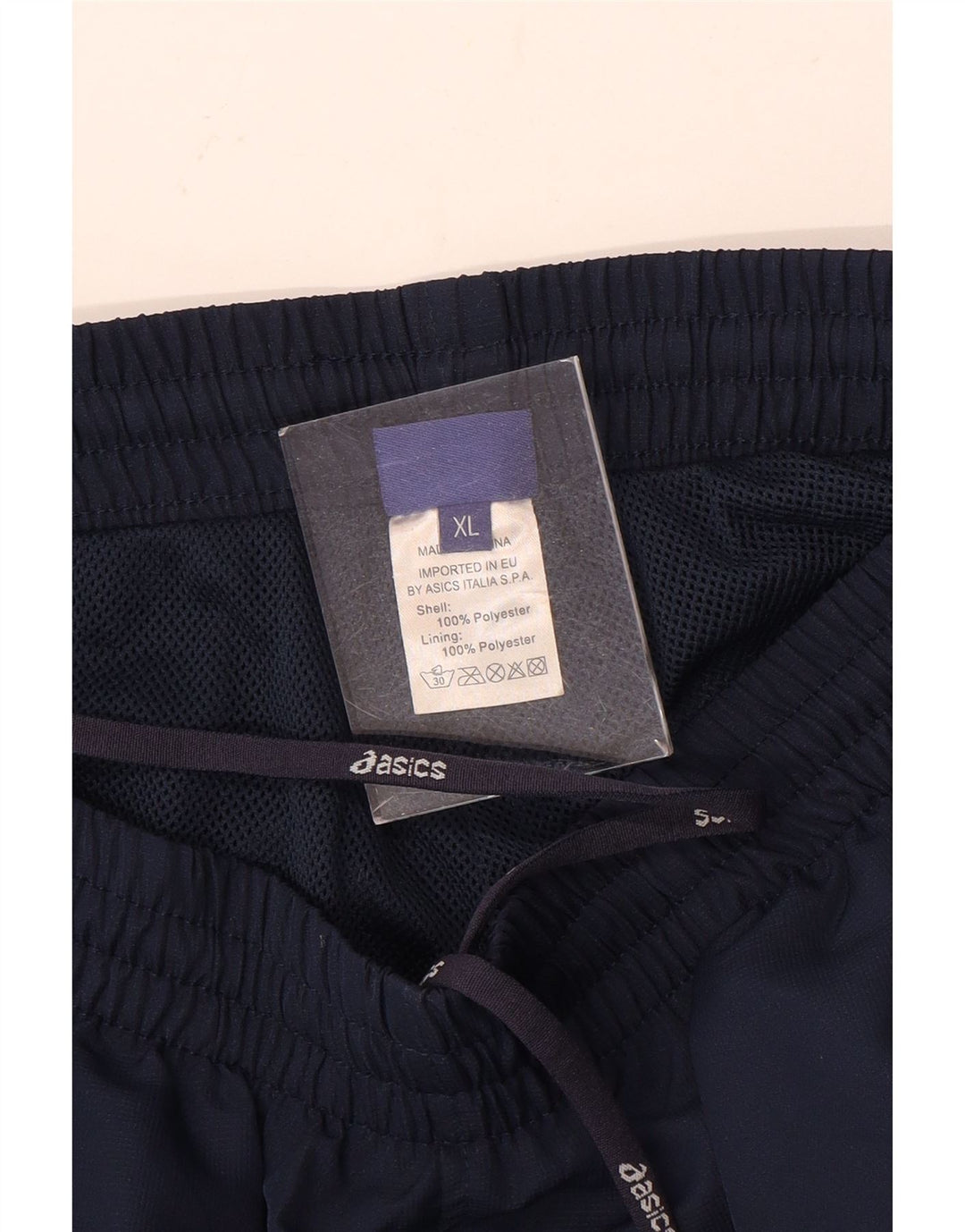 Pantaloni de trening Asics pentru bărbați XL bleumarin poliester