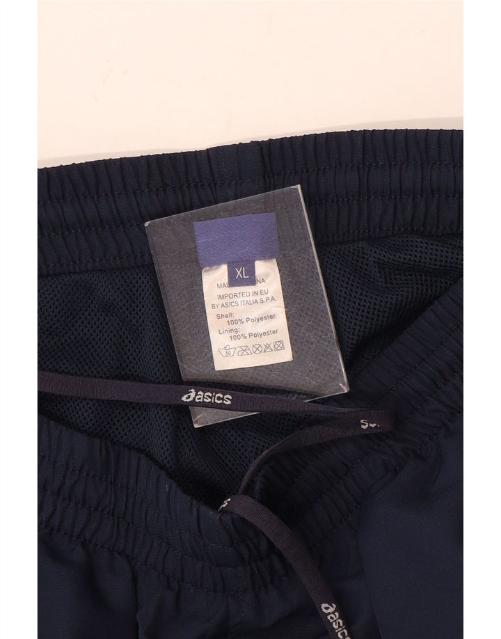 Pantaloni de trening Asics pentru bărbați XL bleumarin poliester