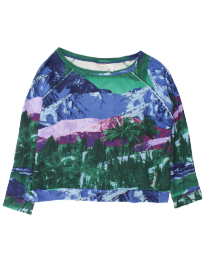 Pulover Reebok pentru damă, cu grafică, UK 16/18, mare, multicolor