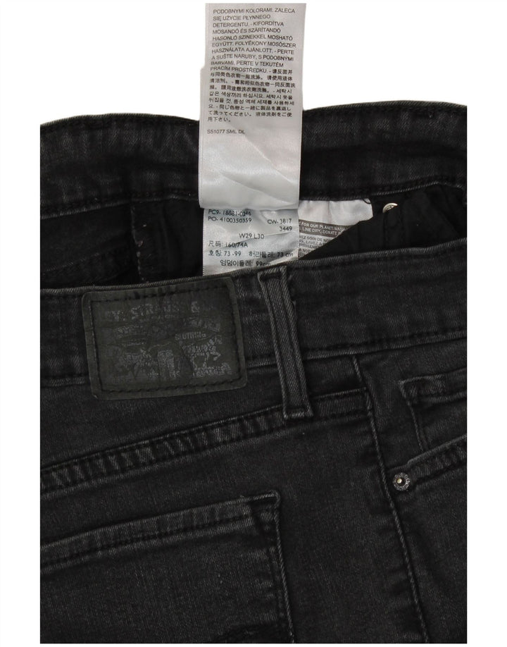 Blugi skinny 711 distressed pentru femei LEVI'S W29 L30 gri