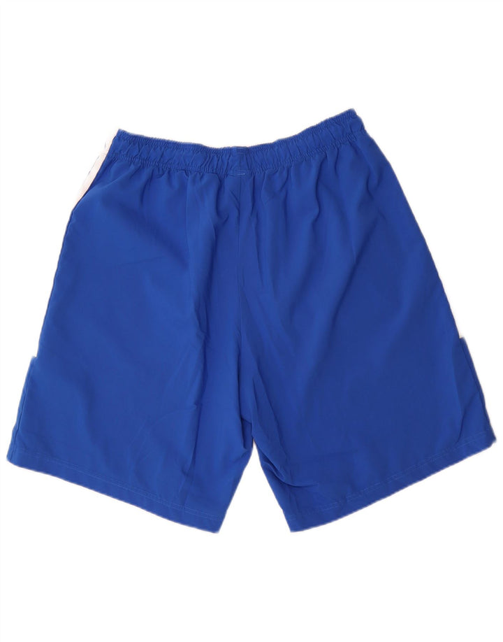 Pantaloni scurți sport pentru bărbați Adidas, mari, albastru, poliester