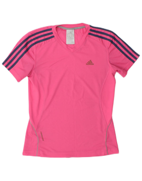 Tricou Adidas pentru femei Top UK 8 Small Pink Poliester