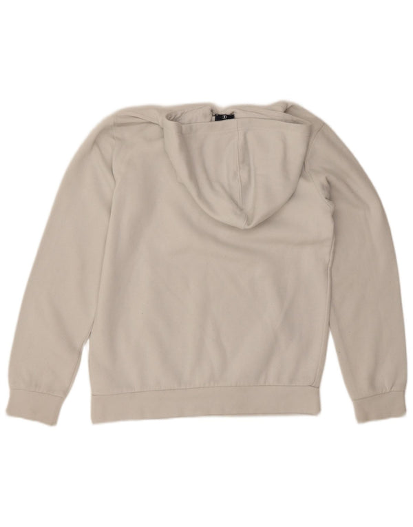 Pulover cu glugă cu grafic Champion pentru băieți 13-14 ani XL bumbac alb