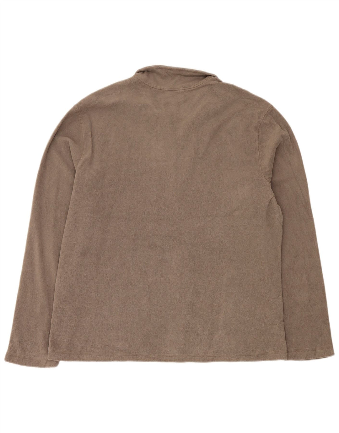 EDDIE BAUER Pulover din lână pentru bărbați, cu fermoar, XL, poliester gri