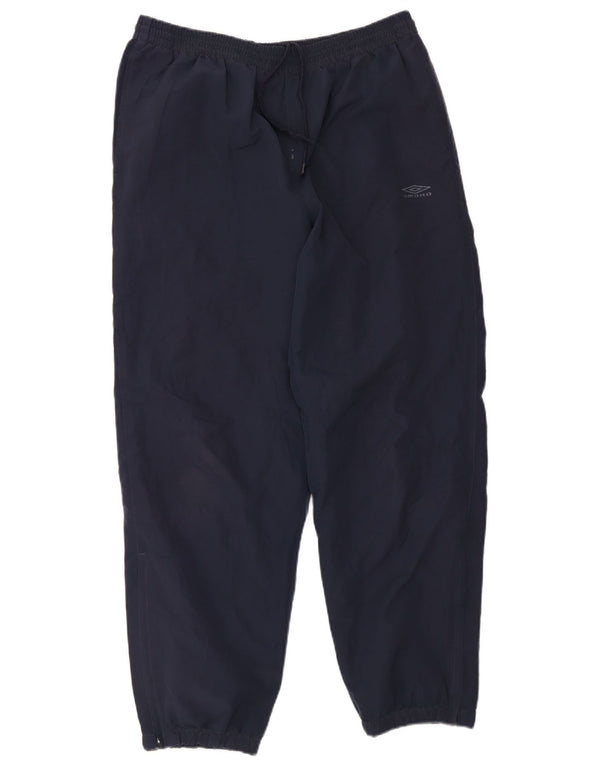 Pantaloni de trening pentru bărbați Umbro Pantaloni de jogging mari poliester bleumarin