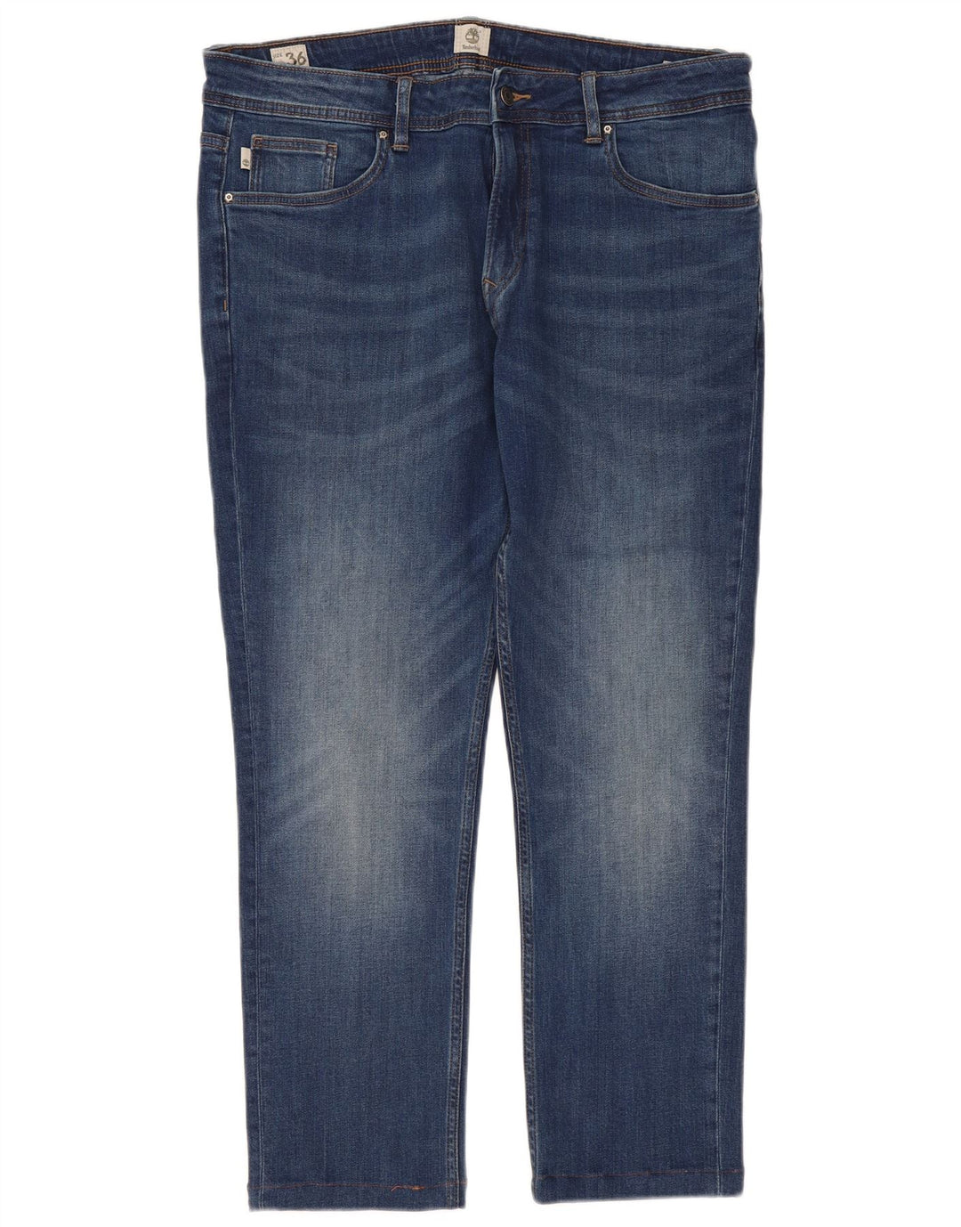Blugi drepti pentru femei Timberland W36 L29 Bumbac albastru