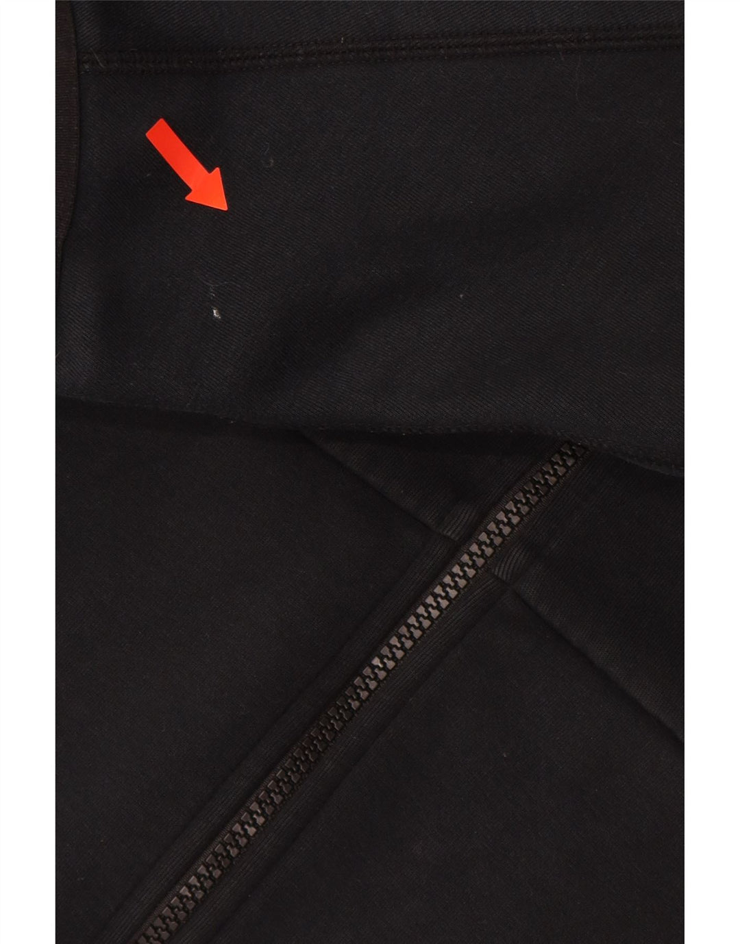 Pulover NIKE pentru bărbați, cu fermoar, bumbac mediu negru