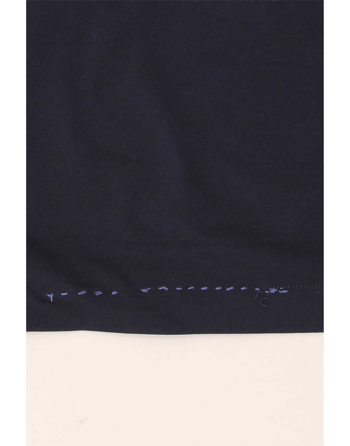 Nike pentru bărbați Dri Fit Top cu mânecă lungă Marea Britanie 42/44 Poliester mare bleumarin