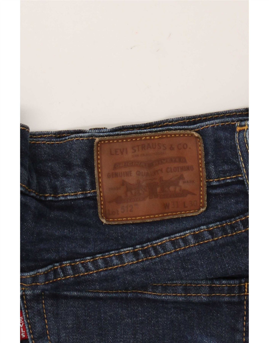 Blugi conici 512 Slim Levi's pentru bărbați L31 L27 bleumarin
