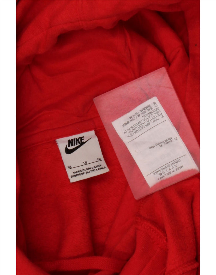 Pulover NIKE pentru bărbați, bumbac roșu XL