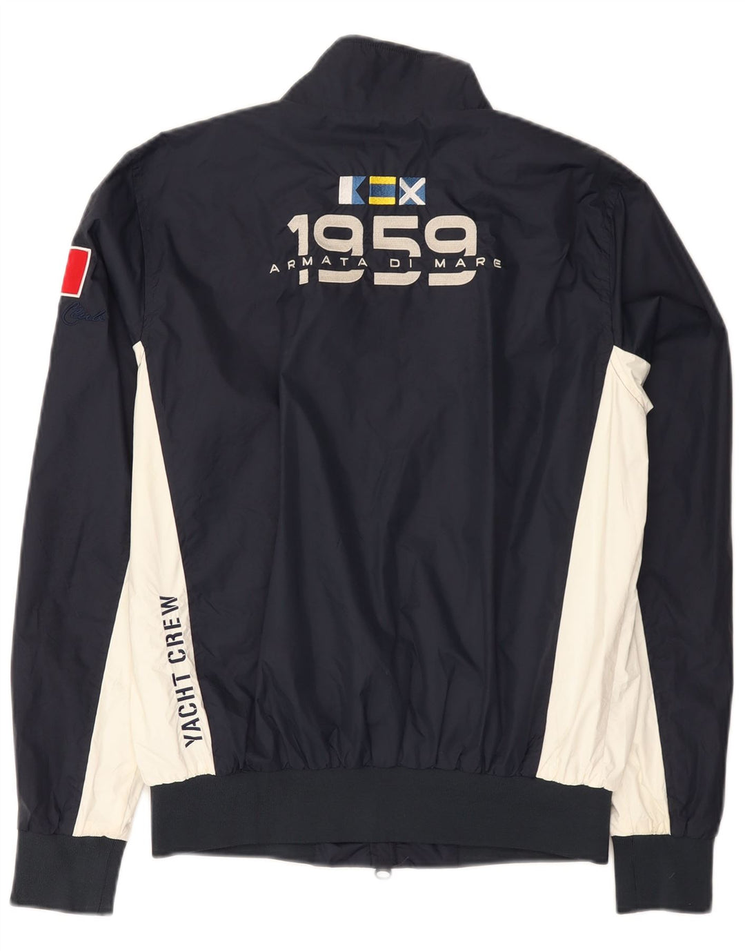 Jachetă de top pentru trening pentru bărbați Armata Di Mare IT 46 Small Bleumarin Colorblock
