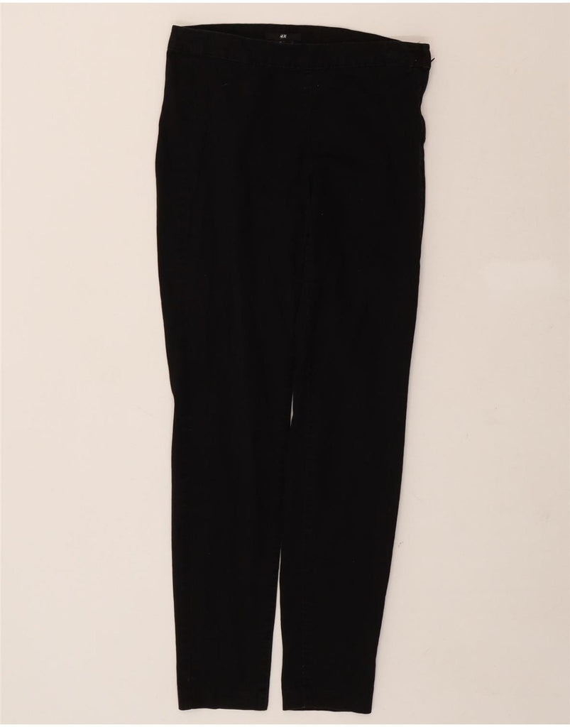 H&M Womens Slim Chino Trousers EU 36 Small W28 L29 Black Cotton Vintage H&M and Second-Hand H&M from Messina Hembry 