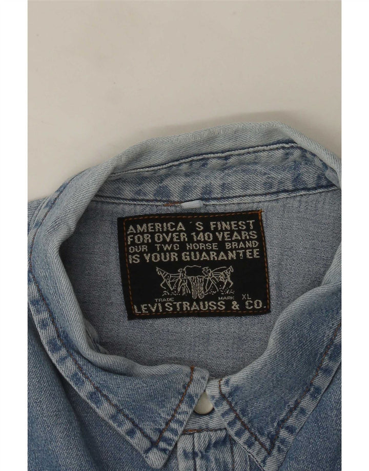 Cămașă de blugi pentru bărbați Levi's XL Albastru