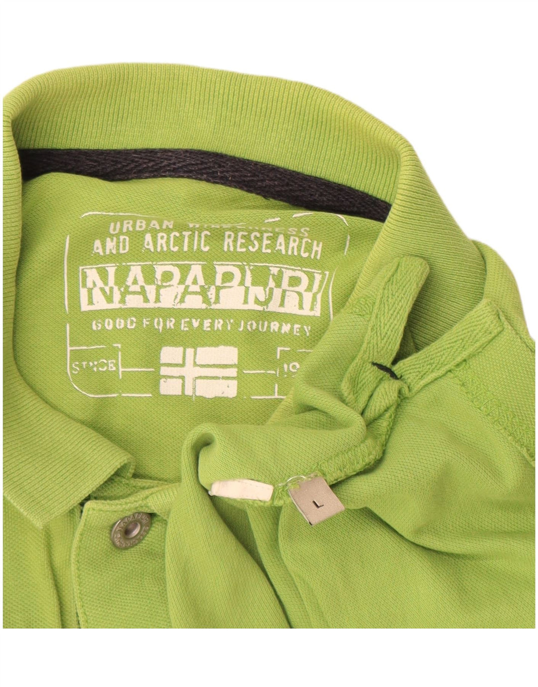Tricou polo Napapijri pentru bărbați, verde mare