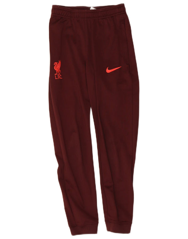 Pantaloni de trening Nike pentru băieți Liverpool Pantaloni de jogging 10-11 ani, mediu burgundă