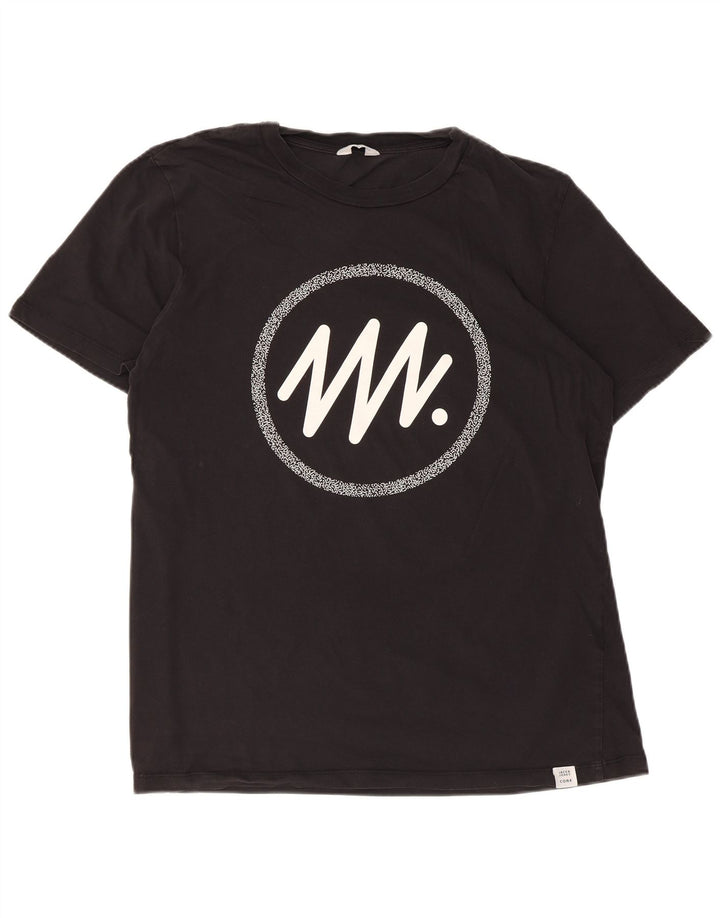 Tricou grafic Jack & Jones pentru bărbați Top XL negru