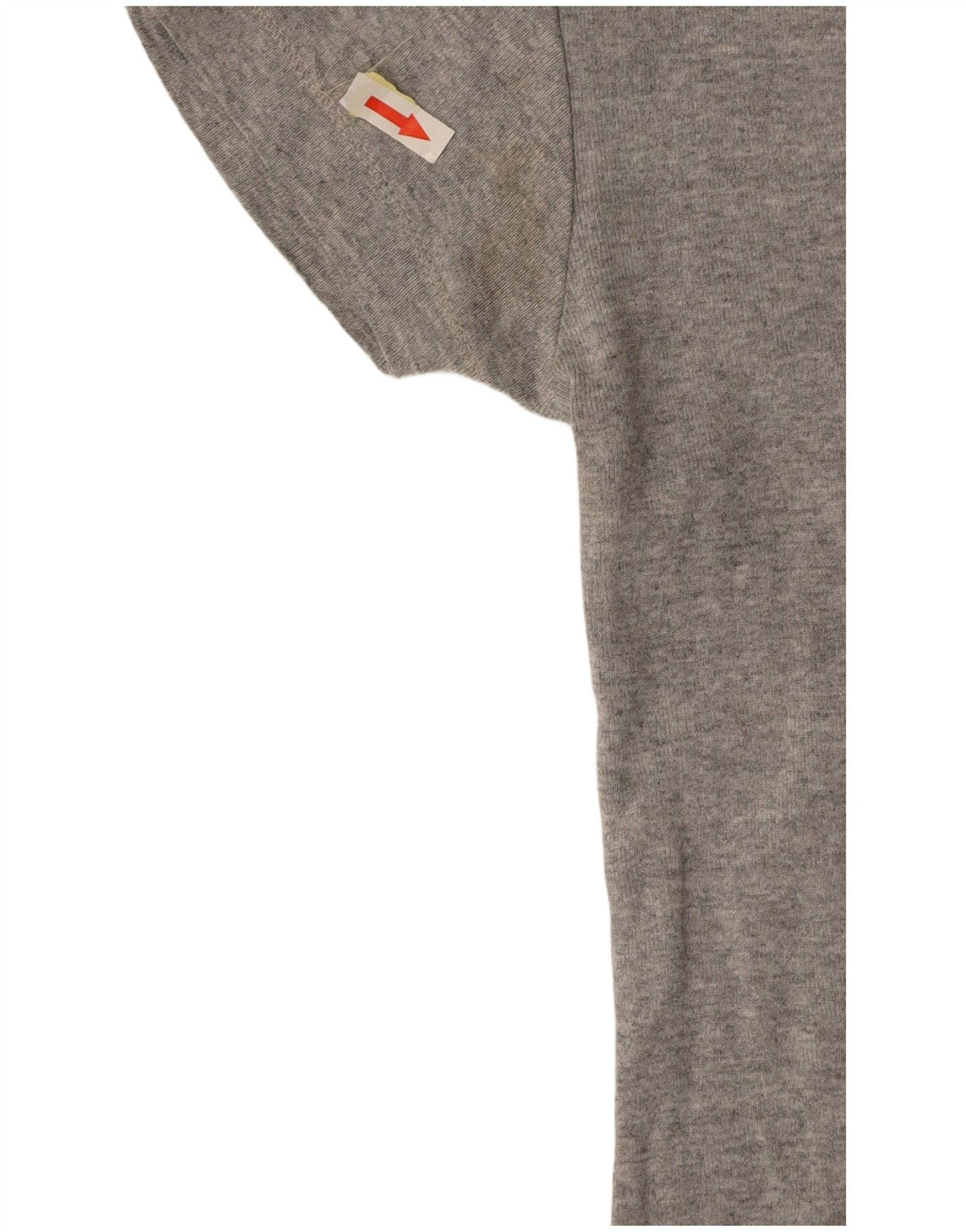 Tricou crop pentru femei LEE UK 10 Small Gri