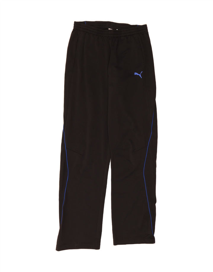 PUMA Mens Tracksuit Trousers Large  Black Polyester Vintage Puma and Second-Hand Puma from Messina Hembry 