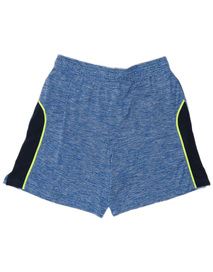 Pantaloni scurți sport Under Armour pentru bărbați, albastru mediu, poliester color bloc