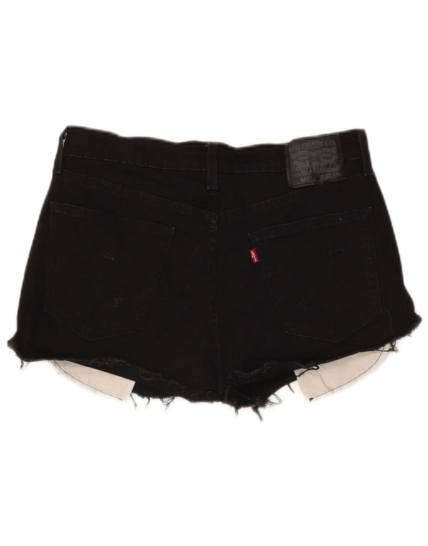 Pantaloni scurți Levi's 541 Denim W32 Large Black Bumbac