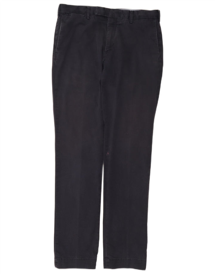 POLO RALPH LAUREN Pantaloni de costum pentru bărbați, stretch, slim, L33 L34, bleumarin