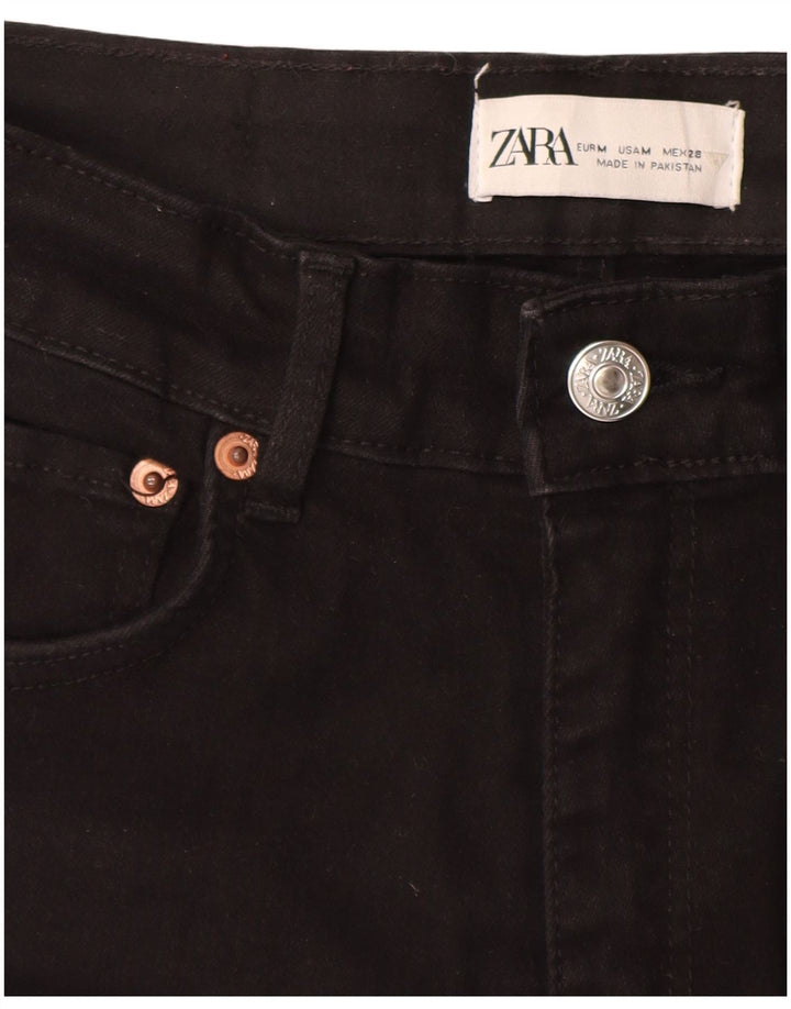 Blugi skinny pentru femei Zara Medium L28 L28 Negri
