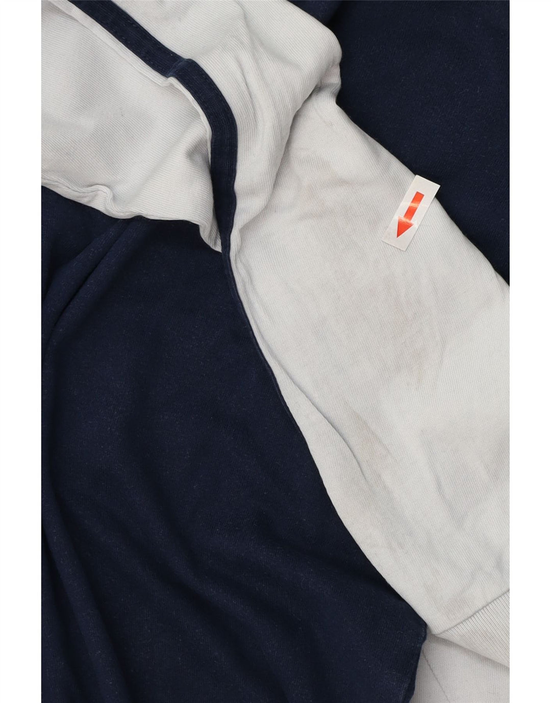 Top grafic pentru bărbați ADIDAS cu mânecă lungă, mare, albastru bleumarin, bumbac color bloc