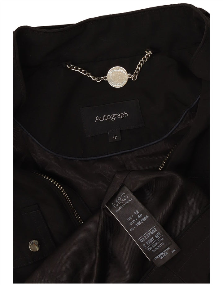 Jachetă pentru femei Marks & Spencer Autograph Utility UK 12 Medium Black