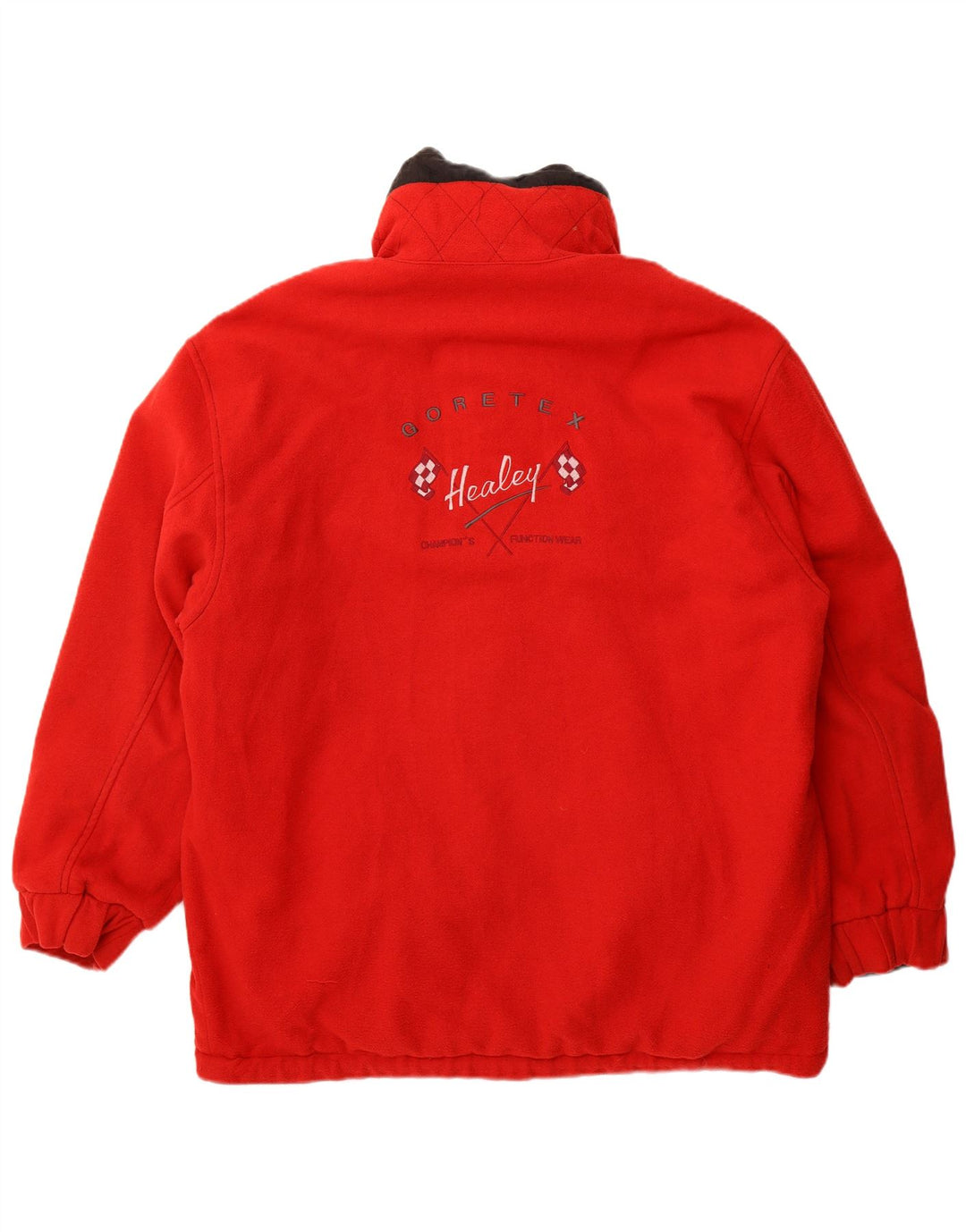 Jachetă reversibilă cu grafică Gore-Tex Vintage pentru bărbați UK 40 Poliamidă roșie mare