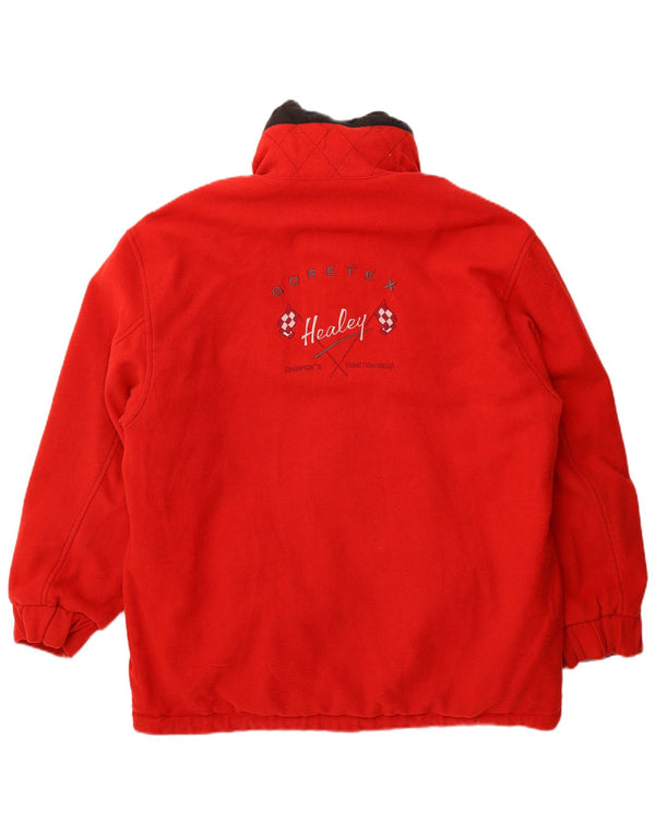 Jachetă reversibilă cu grafică Gore-Tex Vintage pentru bărbați UK 40 Poliamidă roșie mare