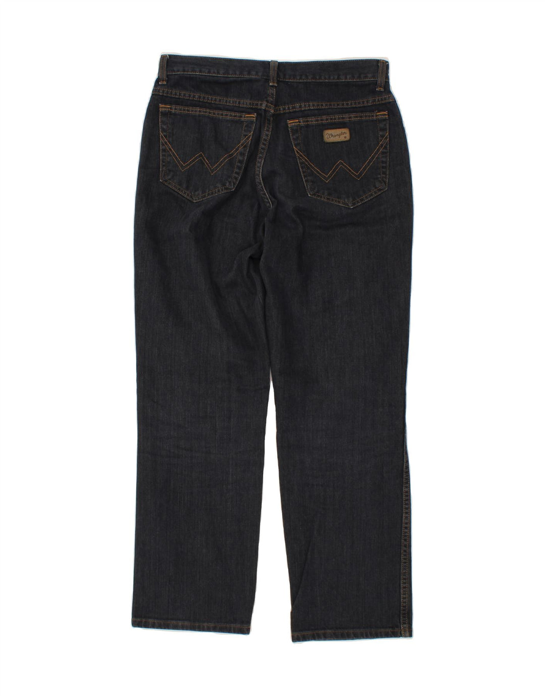 Blugi drepți pentru bărbați WRANGLER W32 L30 bumbac bleumarin