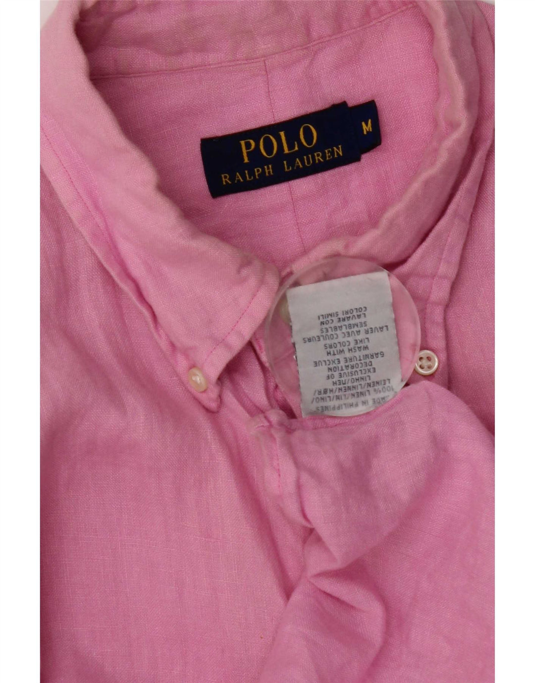 Cămașă Polo Ralph Lauren pentru bărbați, in roz mediu