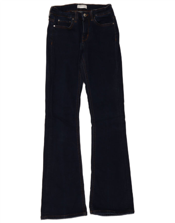 ZARA Womens Flared Jeans EU 34 2XS W24 L31 Blue
