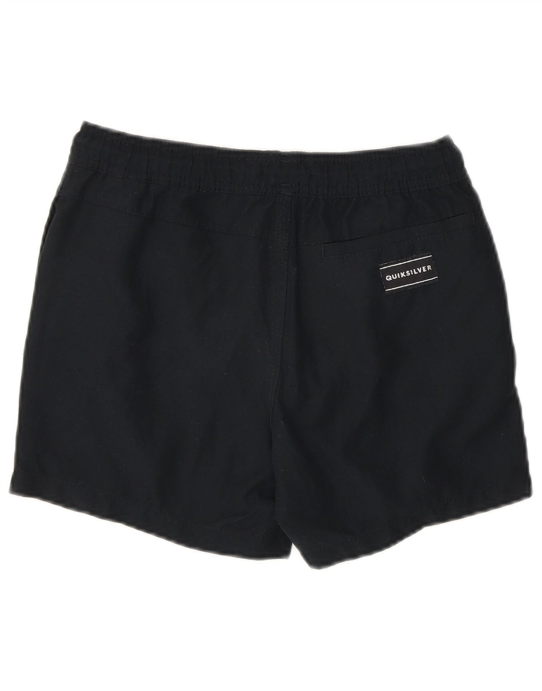 Pantaloni scurți de înot Quiksilver băieți 11-12 ani poliester negru mediu