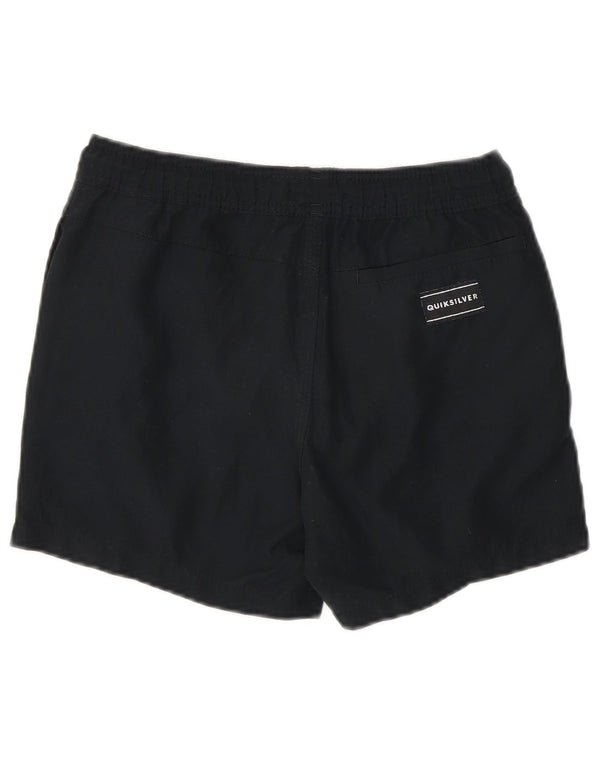 Pantaloni scurți de înot Quiksilver băieți 11-12 ani poliester negru mediu