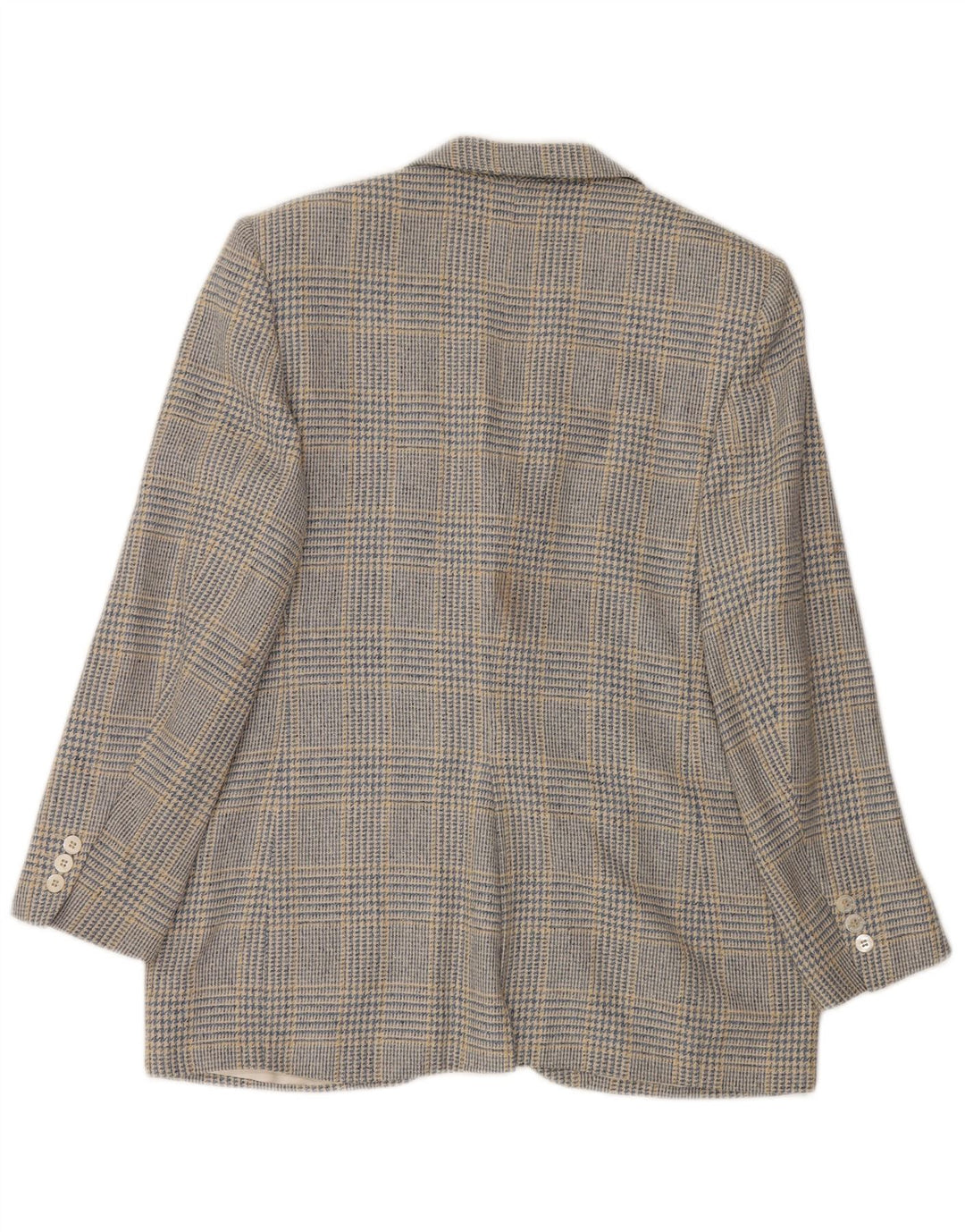 Jachetă Burberrys pentru femei, cu 3 nasturi, UK 12, albastru mediu