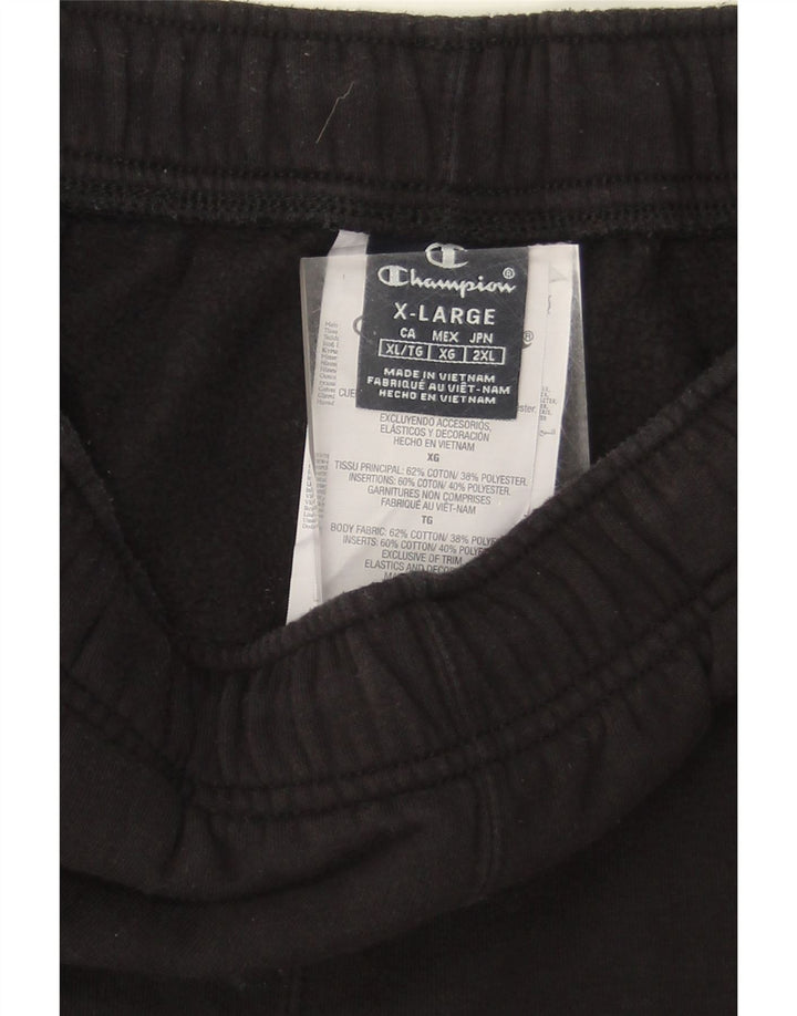 CHAMPION Mens Tracksuit Trousers XL  Black Cotton Vintage Champion and Second-Hand Champion from Messina Hembry 