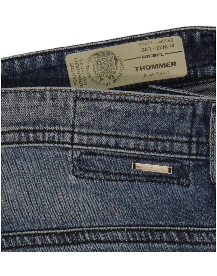 Jeans skinny Thommer Slim pentru bărbați Diesel W36 L32 Bumbac albastru