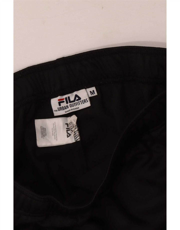 Pantaloni de trening Fila pentru femei UK 12 Poliester mediu negru