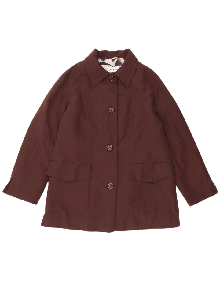Jachetă blazer pentru femei Pierre Cardin cu 4 nasturi UK 14 maro mediu