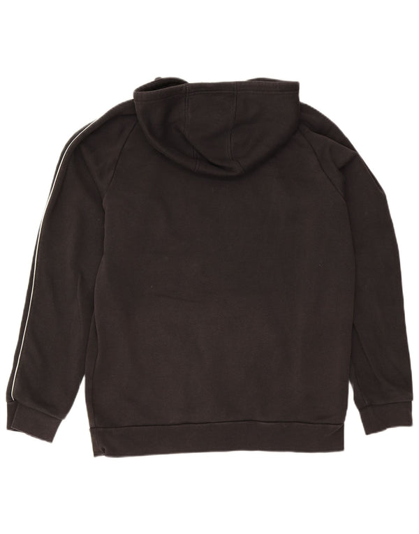 Pulover Adidas pentru bărbați, bumbac mare, negru