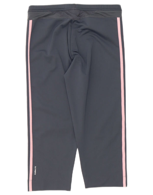 Pantaloni de trening Adidas Clima 365 Capri pentru femei UK 16, mare, gri