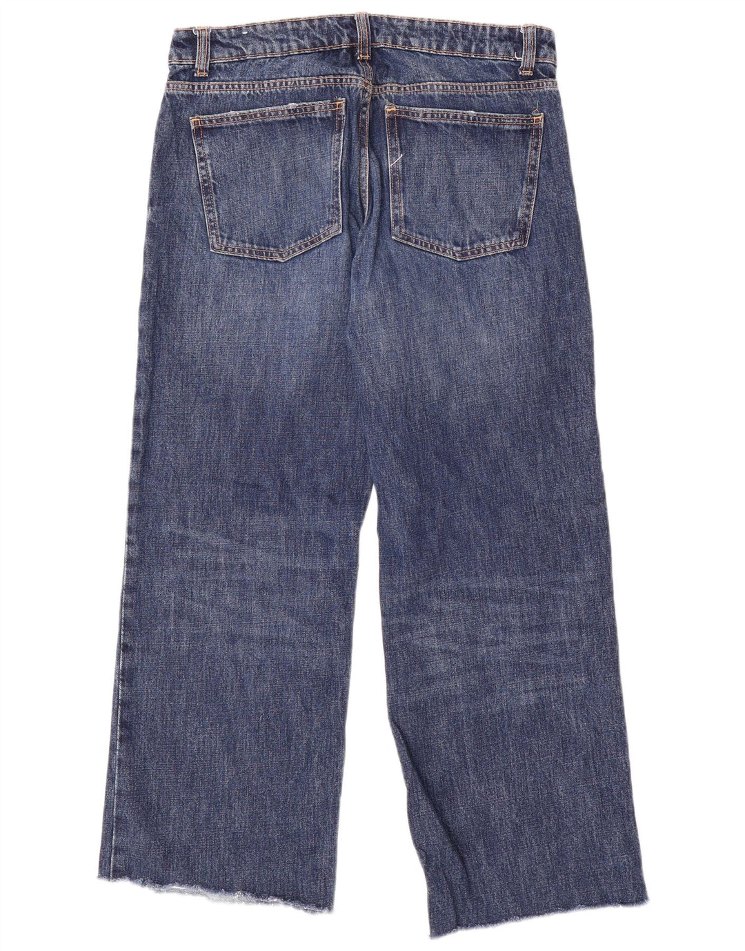 Blugi pentru femei Zara cu picioare late EU 40 Medium W30 L29 Bumbac albastru