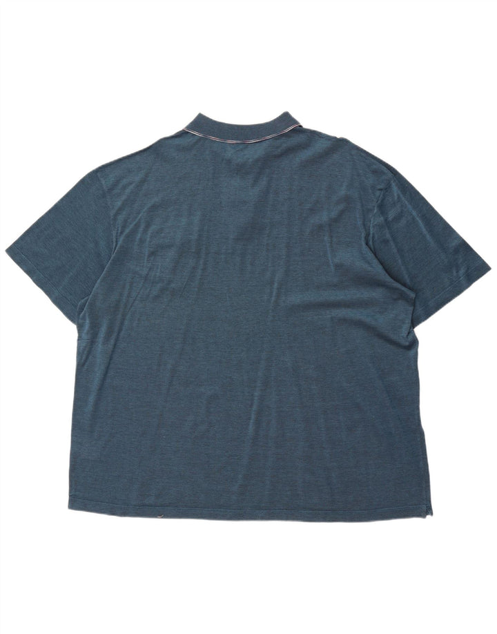 Tricou Polo Missoni Sport 2XL Bumbac Albastru