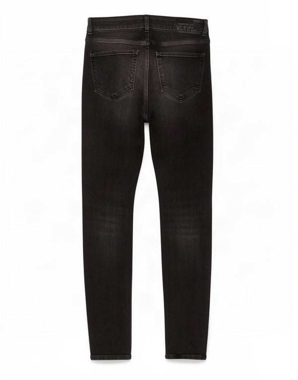 Blugi skinny pentru bărbați Zara EU 38 Mici W30 L30 Negri