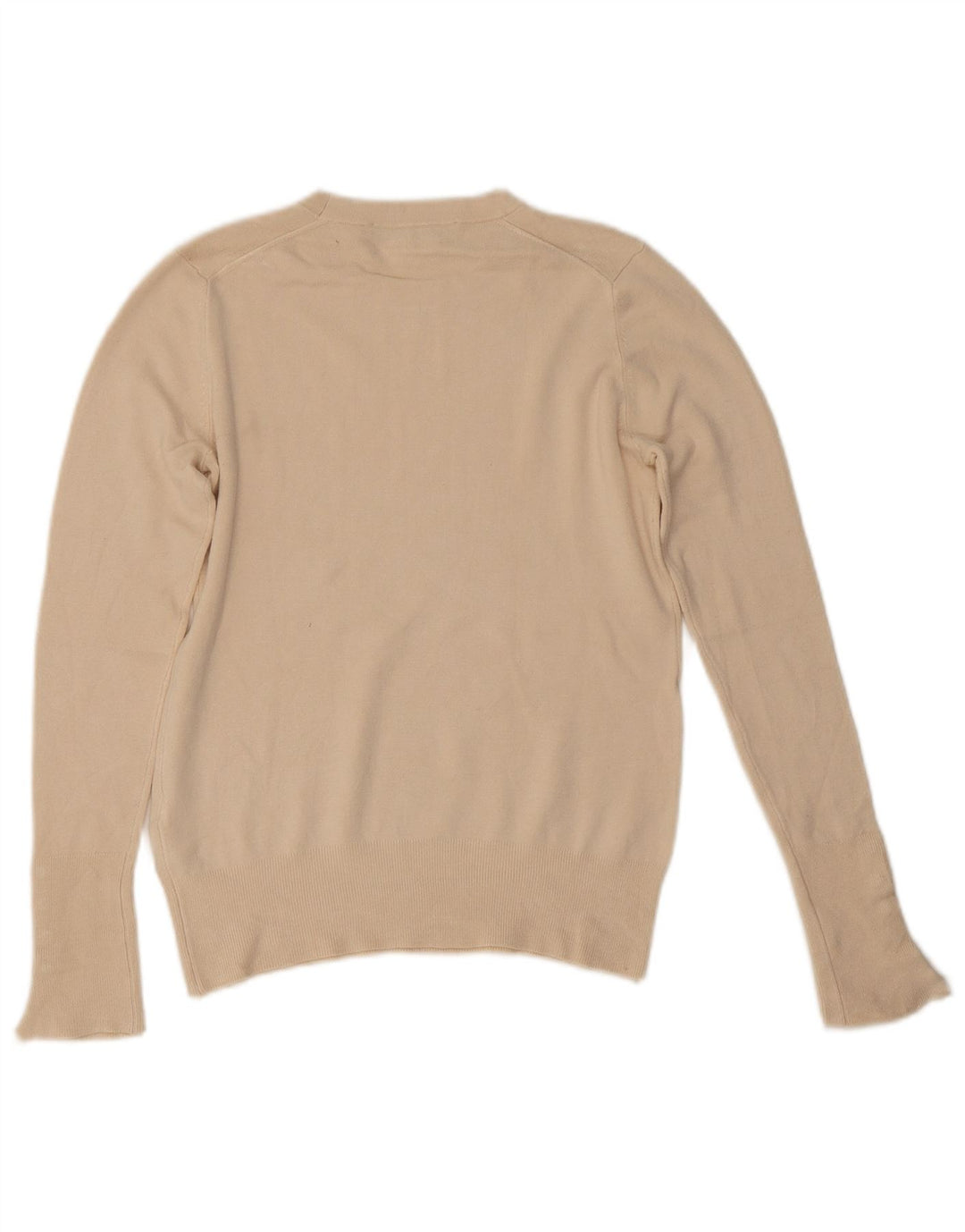 Pulover pentru damă Zara, cu gât turnut, UK 12, viscoză, bej mediu
