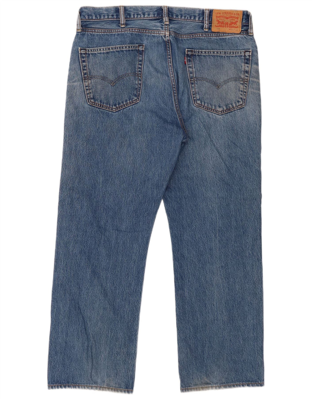 Blugi drepti pentru bărbați Levi's 751 W36 L29 Bumbac albastru