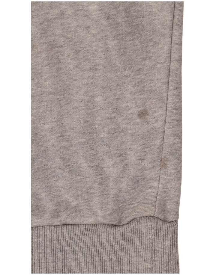 Pantaloni de trening Adidas pentru bărbați Joggeri din bumbac gri mediu