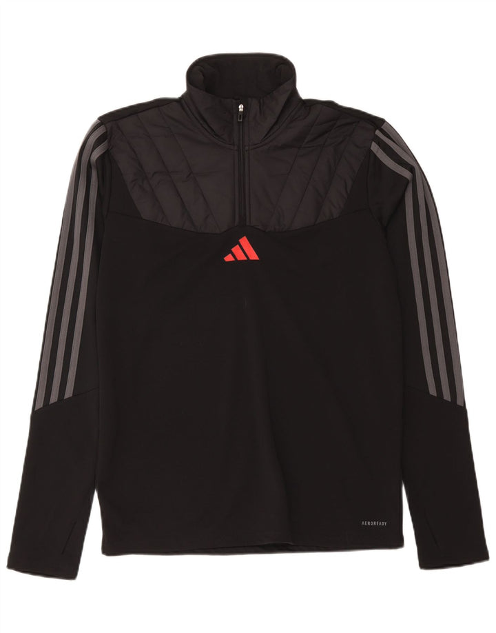 Adidas Aeroready Pullover Trening Top Mediu Negru Colorblock