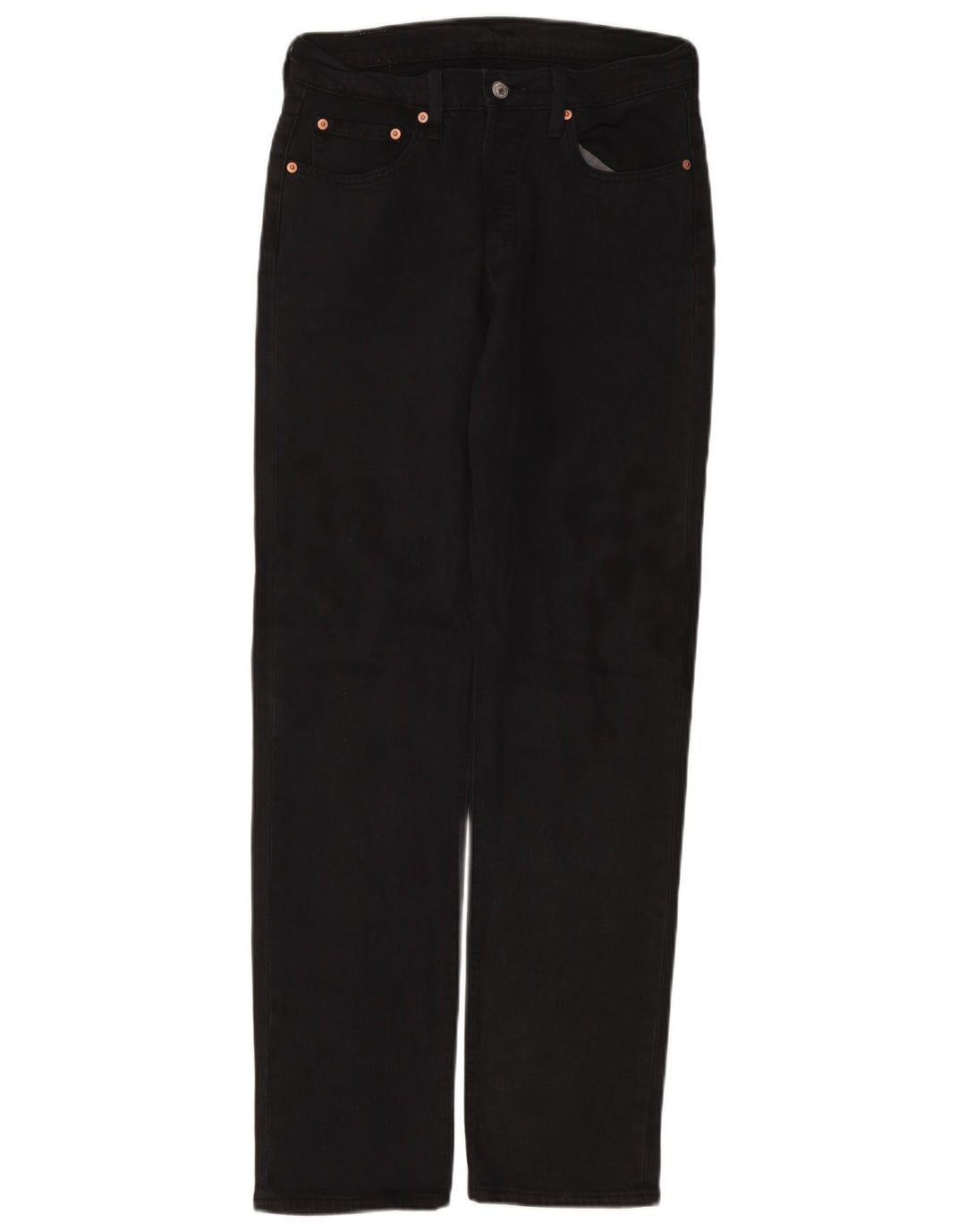 LEVI'S Blugi 501 drepti pentru bărbați W29 L32 bumbac negru